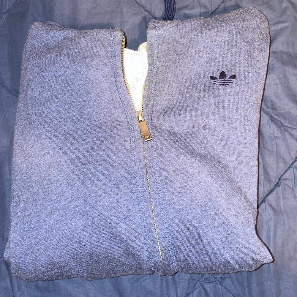 Adidas zip up sweatshirt